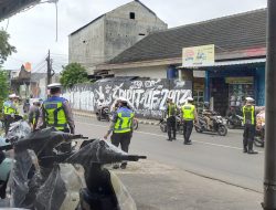 Operasi Keselamatan Semeru 2026, Pelanggaran Lalu Lintas di Kediri Didominasi Helm dan Lampu Merah