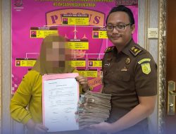 Kejari Nganjuk Terima Pelunasan Uang Pengganti Kerugian Negara, Dugaan Korupsi APBDes Dadapan