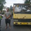 Parkir Sembaragan,Satlantas Polres Jombang Sanksi Sopir Truk Hafalkan Pancasila