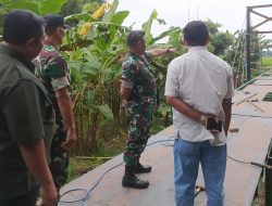 Monev Pembangunan Jembatan Perintis Garuda, Aster Kasdam V/Brawijaya Pastikan Proyek Jadi Jalan Peningkatan Kesejahteraan Nganjuk