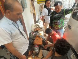 ‘Jagal’ Motor Baron, Digerebek Polisi Surabaya, Ratusan Unit Rangka Motor Diamankan