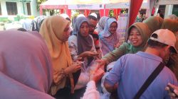 Kodim 0810/Nganjuk Gelar Bazar Ramadhan TNI, Bantu Kebutuhan Warga dan Sediakan Layanan Kesehatan Gratis