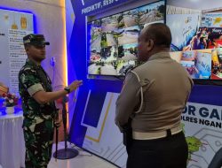 DANDIM 0810/NGANJUK TINJAU POS PANTAU ARUS MUDIK LEBARAN 2026, PASTIKAN KEAMANAN DAN KELANCARAN LALU LINTAS