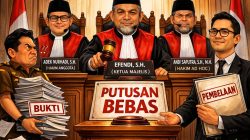 Majelis Hakim Bebaskan Tiga Terdakwa Obstruction of Justice, Mereka Adalah,  Advokat, Direktur TV dan Pengelola Medsos