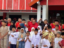 Ramadan Penuh Kasih, DPC PDIP Nganjuk Santuni 50 Anak Yatim, Siap Gelar Bantuan Difabel dan Bukber Bersama Kader