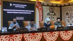 DPRD Nganjuk Gelar Rapat Paripurna, Pengesahan dan Penetapan Rantus Terhadap Perubahan Susunan AKD 