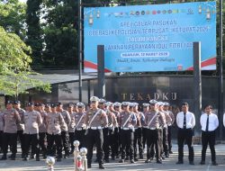 Mudik Aman Keluarga Bahagia, Polres Nganjuk Siagakan 234 Personel untuk Operasi Ketupat 2026