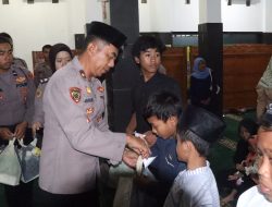 Santuni Yatim Piatu, Polres Nganjuk Gabungkan Pembinaan Rohani dengan Kepedulian Sosial