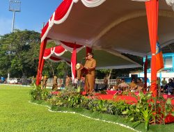 Pimpin Apel Akbar di Stadion Anjuk Ladang, Bupati Nganjuk Ingatkan ASN Peka Geopolitik dan Umumkan Kebijakan WFH