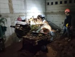 Hujan Lebat Gulung Tanah di Desa Kepel, Begini Respon Cepat BPBD Nganjuk