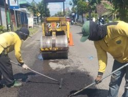 PUPR Nganjuk Gercep, Keluhan Jalan Berlubang Gajahbelor-Jetis Langsung Mulus