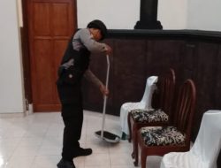 Jelang Paskah, Polres Blitar Gelar Sterilisasi di Sejumlah Gereja